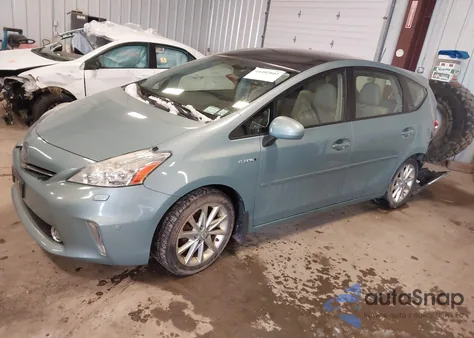 2014 Toyota Prius V Five from USA, damaged, VIN JTDZN3EU4EJ012871